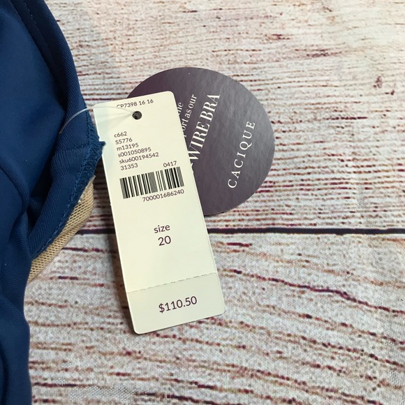 SOLD Cacique Lane Bryant  sea you later swimsu20 - Picture 6 of 11